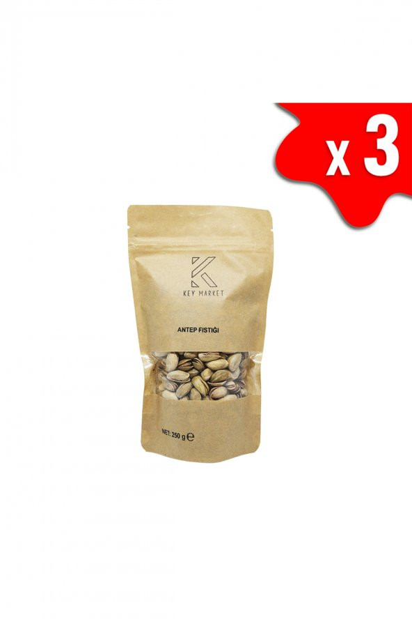 Key Market Doğal Kavrulmuş Kabuklu Antep Fıstığı 750 G ürün görseli 1