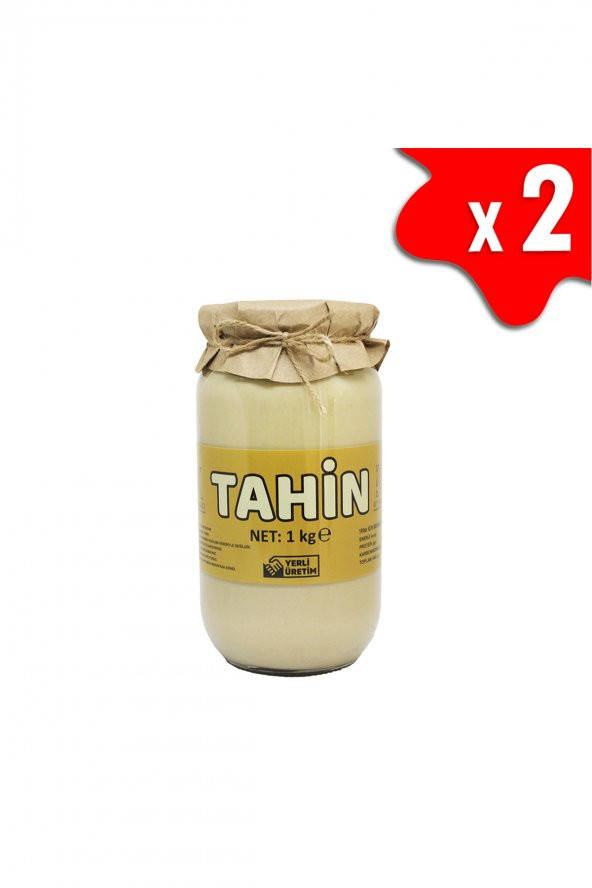 LAÇOKO 2 KG Şekersiz, Katkısız, Vegan, Doğal Tahin ürün görseli 1