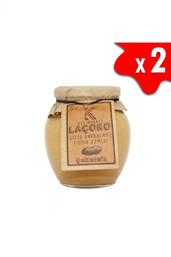 Laçoko Doğal Çifte Kavrulmuş Yer Fıstığı Ezmesi 700 G ürün görseli 1