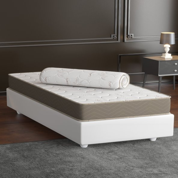 Mobpazar Full Ortopedik Bamboo Yatak Pedi 100x190 cm,Yatak Şiltesi,Topper ürün görseli 1
