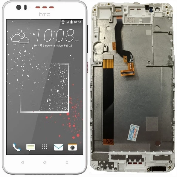 HTC Desire 630 lcd Dokunmatik Ekran Çıtalı Beyaz ORKIDE0009893 ürün görseli 1