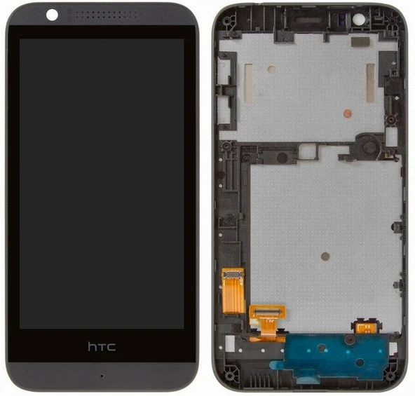 HTC Desire 510 Lcd Ekran Dokunmatik Çıtalı Çerçeveli SİYAH KASA ORKIDE0009909 ürün görseli 1