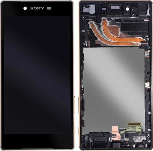 Sony Xperia Z5 Dual E6633 Lcd Ekran Dokunmatik Çıtalı (Siyah) ORKIDE0010027 ürün görseli 1