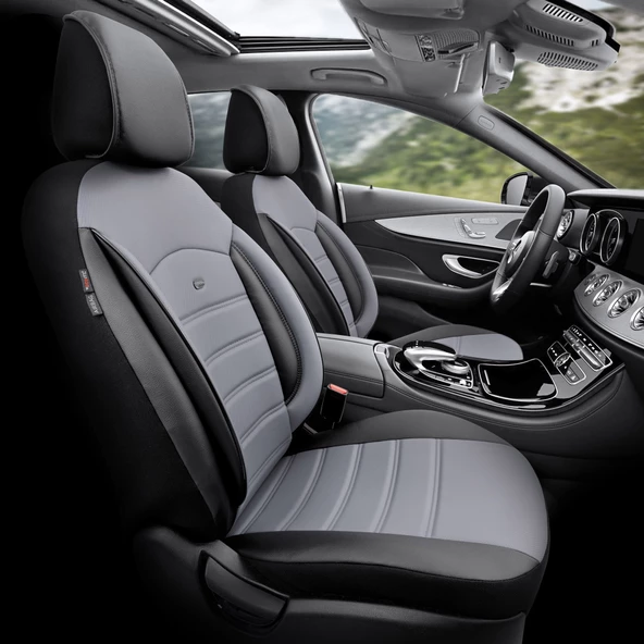 Otom Inspire Design Universal Seat Cover  Füme-Siyah ürün görseli 1