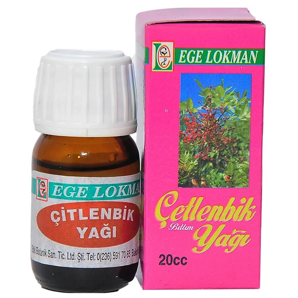 Ege Lokman Çitlembik Yağı 20 cc - Resim 4