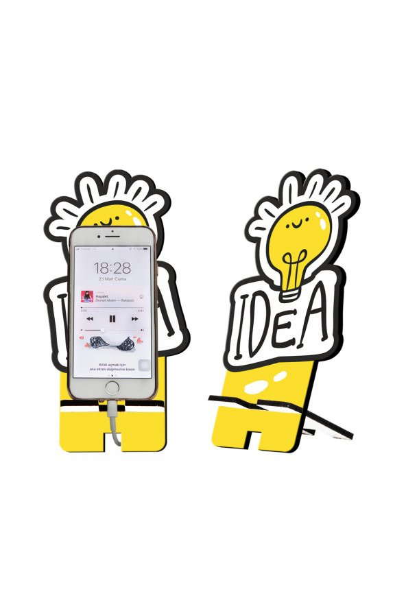 Idea Tasarım Ahşap Telefon Standı ürün görseli 1