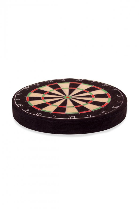 Dart Tasarım Daire Yastık Minder 40x40x5 cm ürün görseli 1