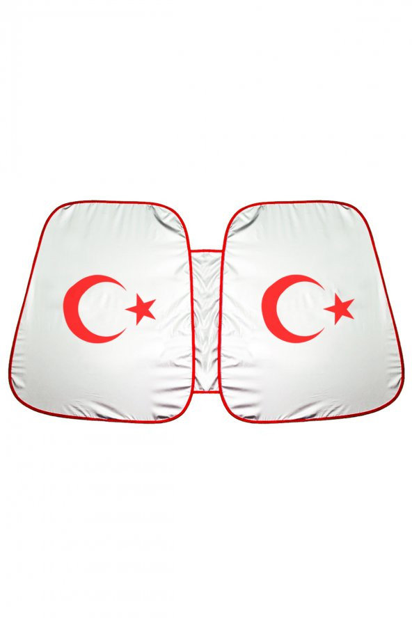 Ay Yıldız Oto Ön Cam Güneşliği ürün görseli 1