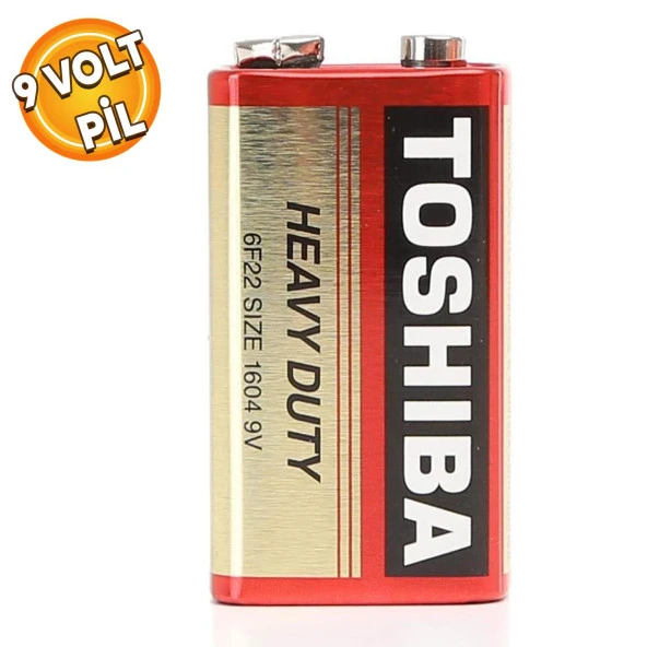 Toshiba Blıster Pil 9 Volt Radyo Teyp Yüksek Volt ürün görseli 1
