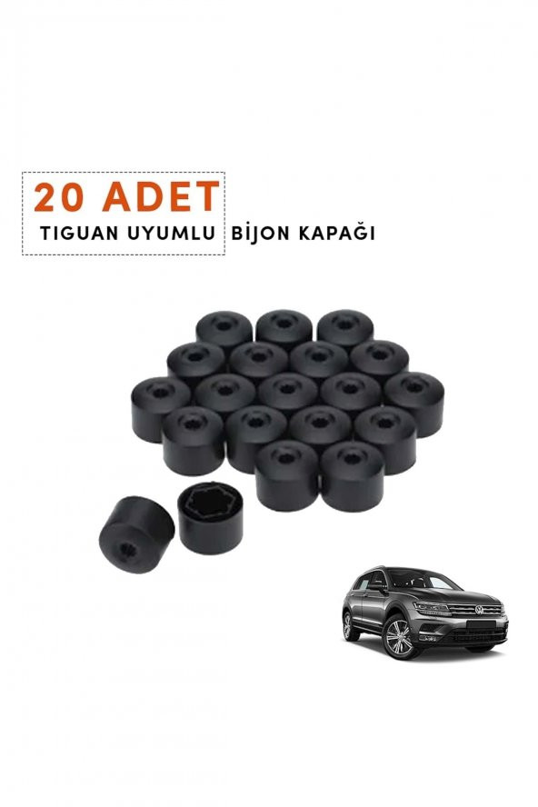 Tiguan 2008-2018 Bijon Kapağı (20 Adet) 1k0601173 ürün görseli 1