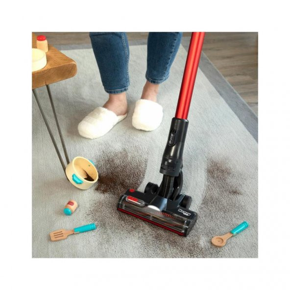 Numatic Henry Quick Dikey Şarjlı Süpürge Kırmızı - Resim 7