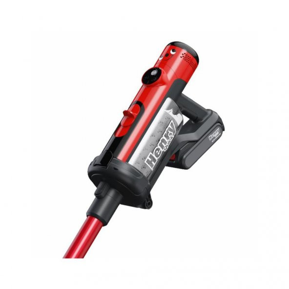 Numatic Henry Quick Dikey Şarjlı Süpürge Kırmızı - Resim 11