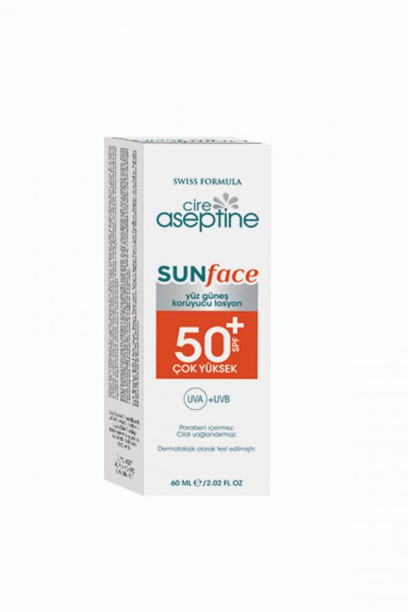 CİRE ASEPTİNE GÜNEŞ LOSYON 50 SPF 50ML ürün görseli 1
