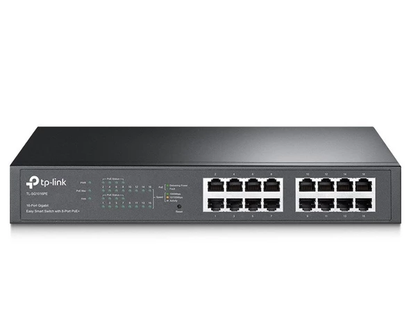 Tp-Link TL-SG1016PE 16Port Gigabit 8Port PoE Switc ürün görseli 1