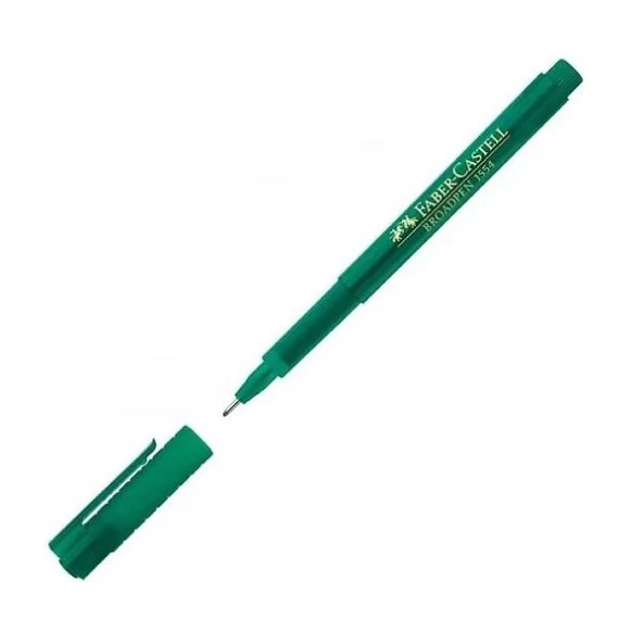 FABER CASTELL BROADPEN 1554 OTC KOYU YEŞİL ürün görseli 1