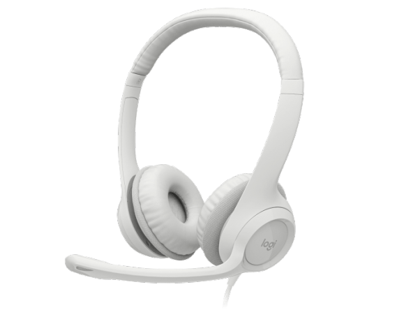 H390 USB KULAKLIK-BEYAZ 981-001286 ürün görseli 1