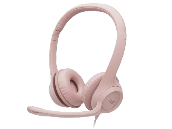 LOGITECH H390 USB KULAKLIK PUDRA PEMBE 981-001281 ürün görseli 1