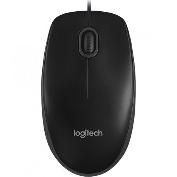 LOGITECH M100 KABLOLU SİYAH MOUSE 910-006652 ürün görseli 1