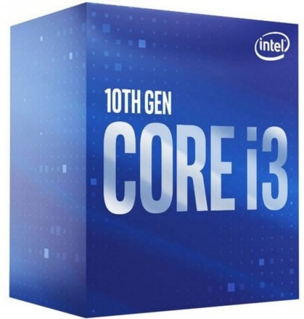 COMETLAKE I3-10105 3.7GHZ 6MB 1200Pin IŞLEMCI TRAY ürün görseli 1