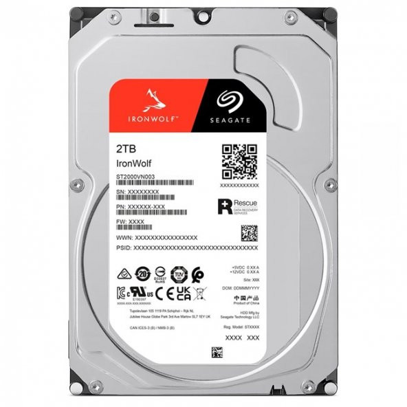 3.5 2TB 64M IW ST2000VN003 ürün görseli 1