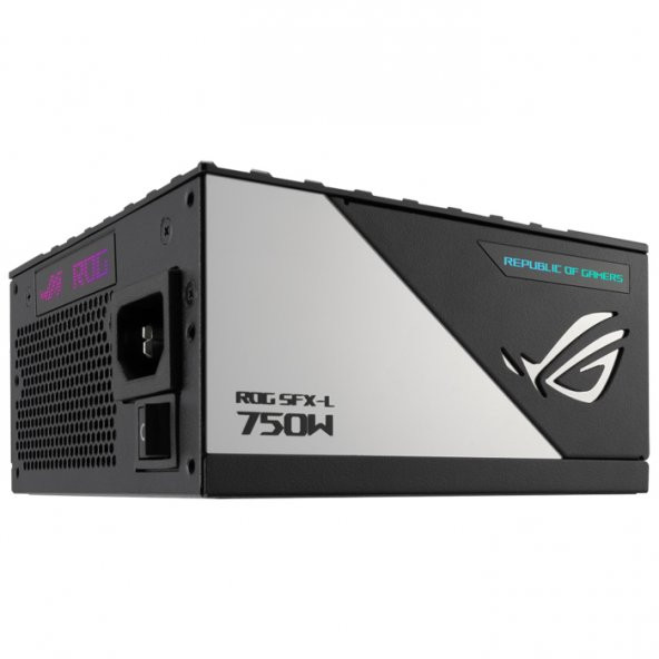 ROG LOKI SFX-L 750W MODÜLER ATX 3.0 UYUMLU 120MM PWM ARGB FAN PCIe 5.0 10 YIL GARANTI ürün görseli 1