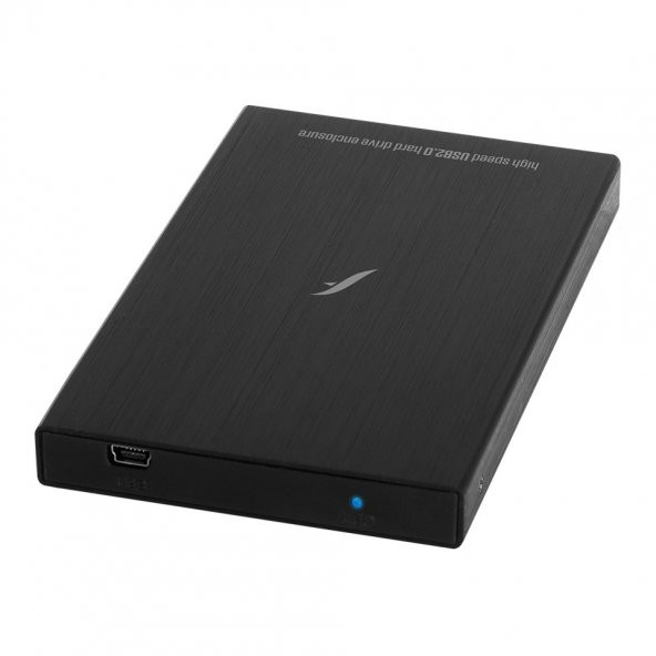 FHC-2525B 2.5" SATA USB 2.0 HDD KUTU SİYAH ürün görseli 1