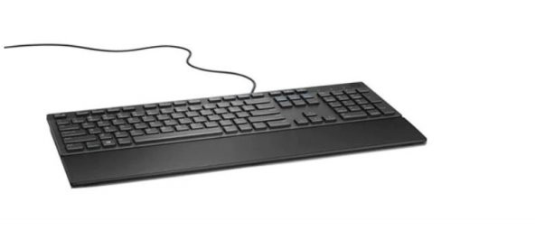 DELL KB216 (580-ADHK) KABLOLU USB MULTİMEDYA SİYAH Q KLAVYE (ingilizce) ürün görseli 1