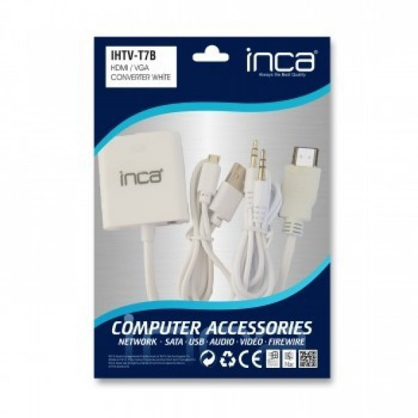 IHTV-7TB HDMI>VGA ÇEVİRİCİ SES KABLOSU DAHİL ürün görseli 1
