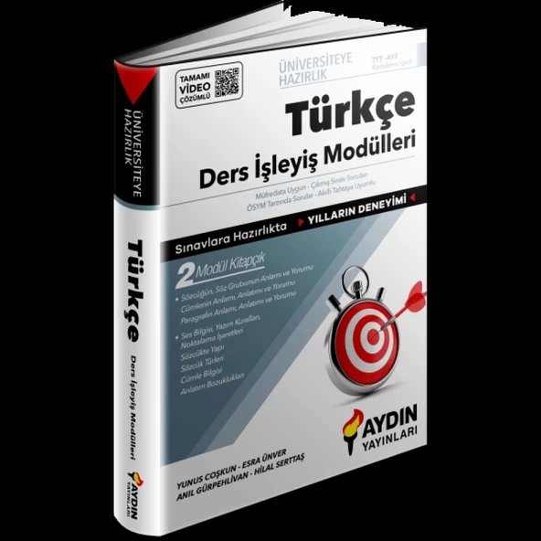 Üniversiteye Hazırlık TYT Türkçe Ders İşleyiş Modülleri ürün görseli 1