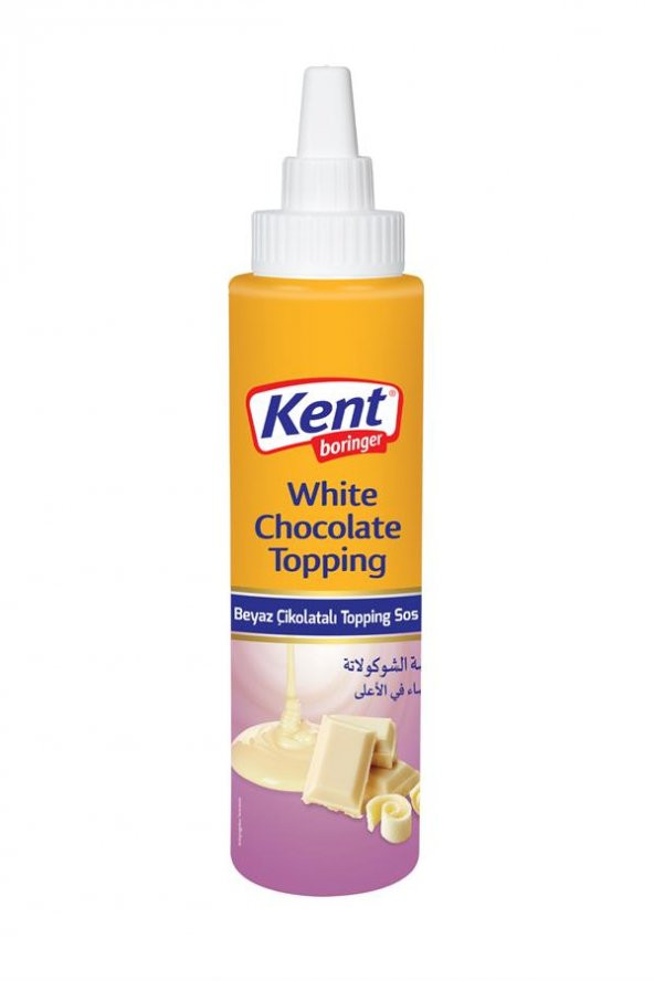 300g Beyaz Çikolatalı Topping Sos ürün görseli 1