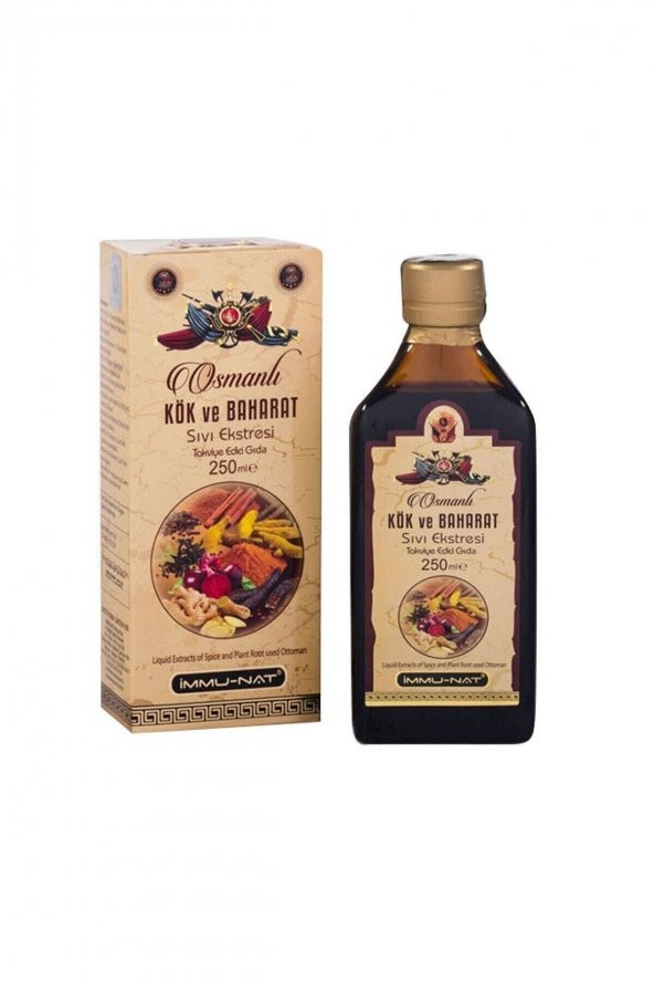 Osmanlı Kök Şurubu 250 ml İmmuNat İmmunat 8690000969494 ürün görseli 1