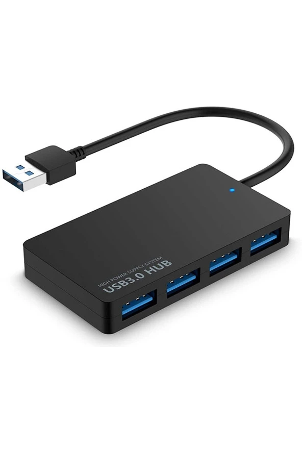 Usb 3.0 Hub 4 Port 3.0 Usb Çoklayıcı Ultra Ince Slim Usb Çoklayıcı Güç Bağlantı Noktalı ürün görseli 1