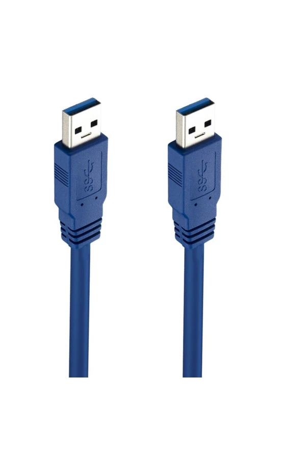 5 Metre Usb 3.0 Erkek Erkek Kablo Usb 3.0 Tip A Erkek M/m 5m Usb Kablo ürün görseli 1