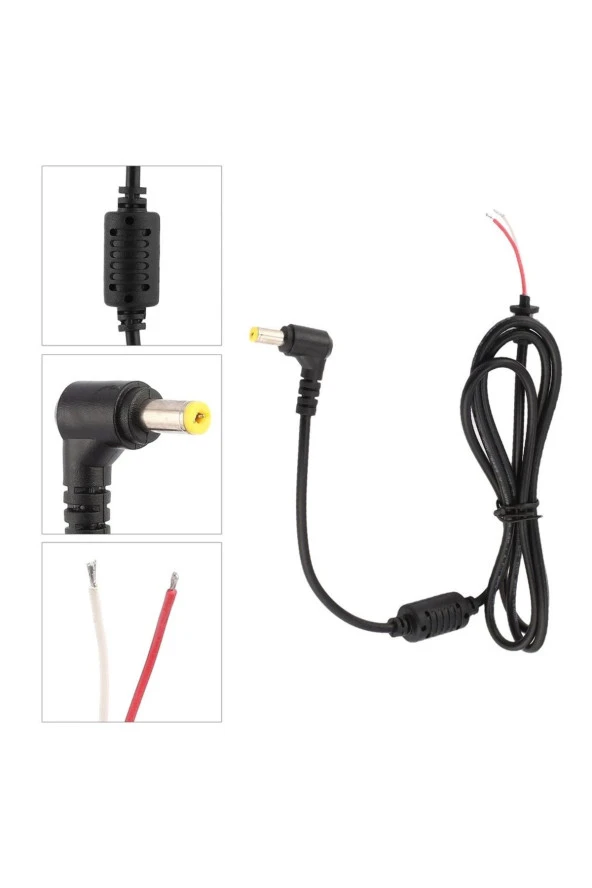 Acer 5.5x1.7mm Dc Kablo Acer Laptop Adaptör Tamir Kablosu 5.5*1.7mm Şarj Cihazı Fiş Kablo Konektörü ürün görseli 1