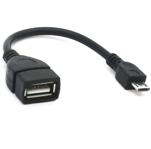 Micro Usb Otg Kablosu - Usb A Dişi - Micro Usb B 5 Pin Erkek Adaptör Mikro Otg ürün görseli 1