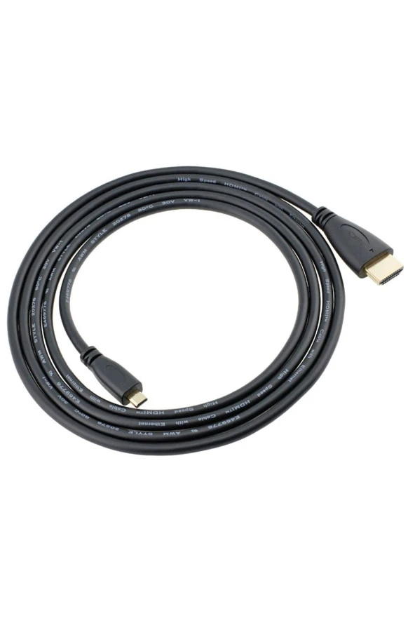 1.5 Metre Mikro Hdmi Kablo Micro Hdmi To Hdmi Kablo 1.5m Tip-d Hdmı ürün görseli 1