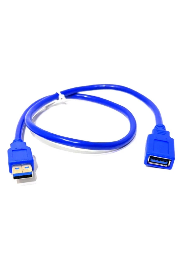 60cm Usb 3.0 Uzatma Kablosu 0.6mt Usb Dişi Erkek Kablo 60 Cm Usb Extension Usb3.0 Af Uzatma ürün görseli 1