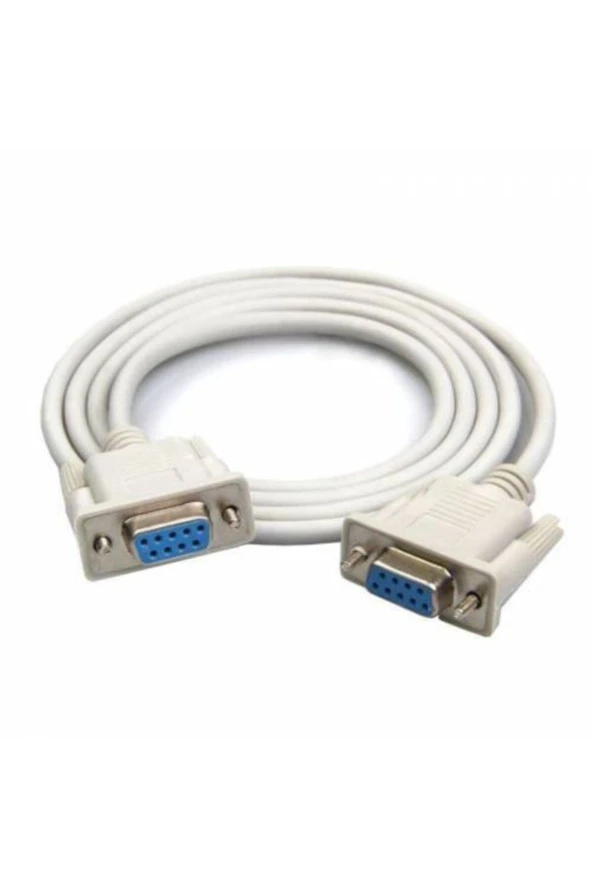1.5m 9 Pin Seri Rs232 Com Port Dişi Dişi Rs232 Kablo 1.5 Metre Uyumlu ürün görseli 1