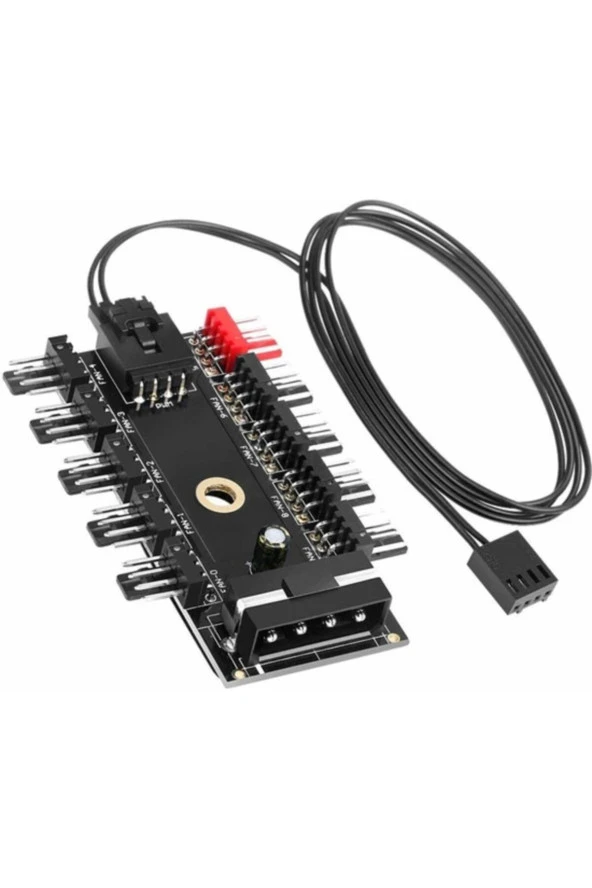 10 Port Fan Kontrol 4 Pin Fan Çoklayıcı ürün görseli 1