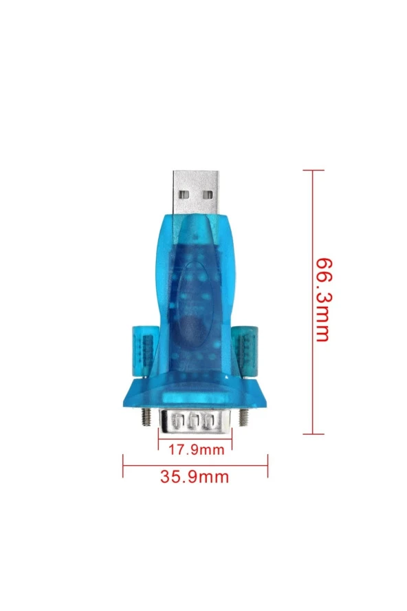 Usb Rs232 Çevirici Usb - Seri Usb To Rs232 Db9 - Resim 3