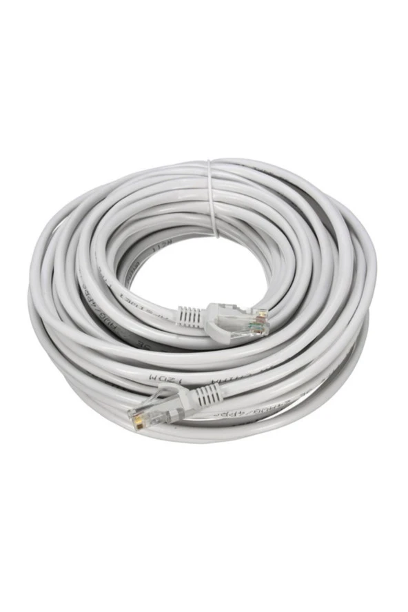 10 Metre Internet Kablosu Gri Cat6e Ethernet Internet Kablosu Patch Kablo 10m ürün görseli 1