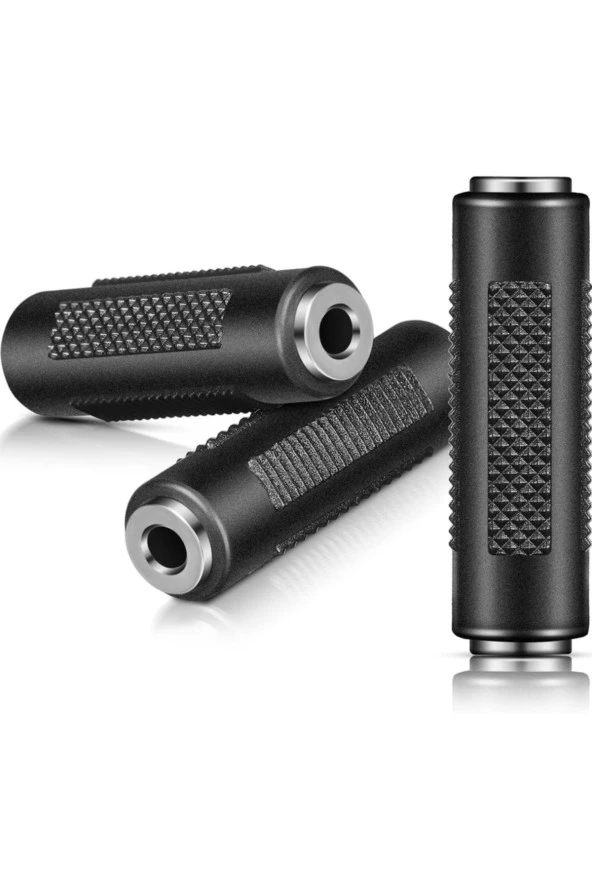 3.5mm Dişi Dişi Birleştirici Kulaklık Mikrofon Uzatma Aparatı 3.5 Mm Stereo Ara ürün görseli 1