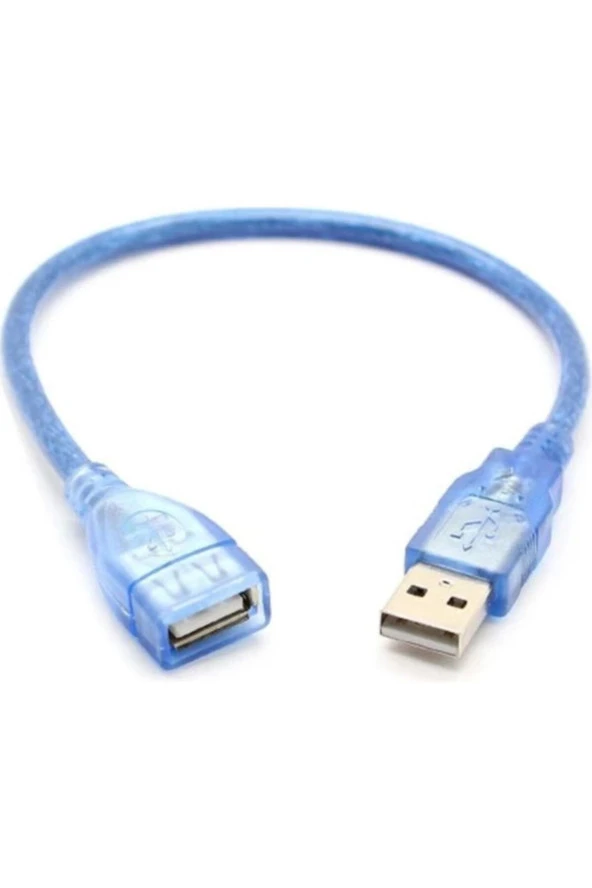 30cm Usb Uzatma Kablosu Usb 2.0 Dişi Erkek 30 Cm Extension Kablo ürün görseli 1