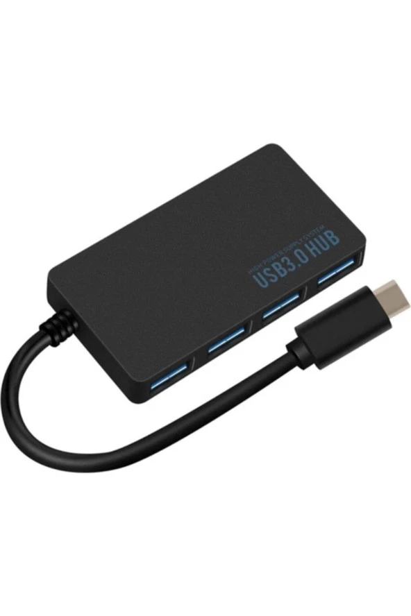 Usb Type C Hub 4 Port 3.0 Usb Çoklayıcı Type-c Usb 3.0 Çoklayıcı ürün görseli 1