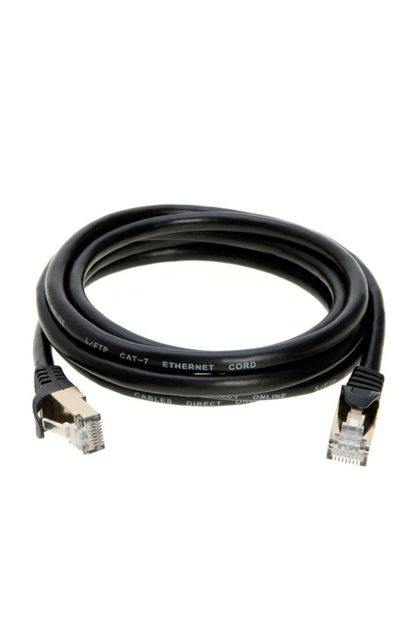 1 Metre Cat 7 Patch Kablo 1m Cat7 Ethernet Kablosu 10gbps Internet Kablosu Rj45 Network Cord Patch ürün görseli 1