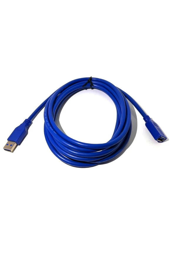 3 Metre Usb 3.0 Uzatma Kablosu 3mt Usb Dişi Erkek Kablo 3m Usb Extension Usb3.0 Af Uzatma ürün görseli 1