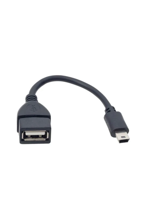 Mini Usb Otg Kablo 5 Pin Mini Usb Dişi Usb ürün görseli 1