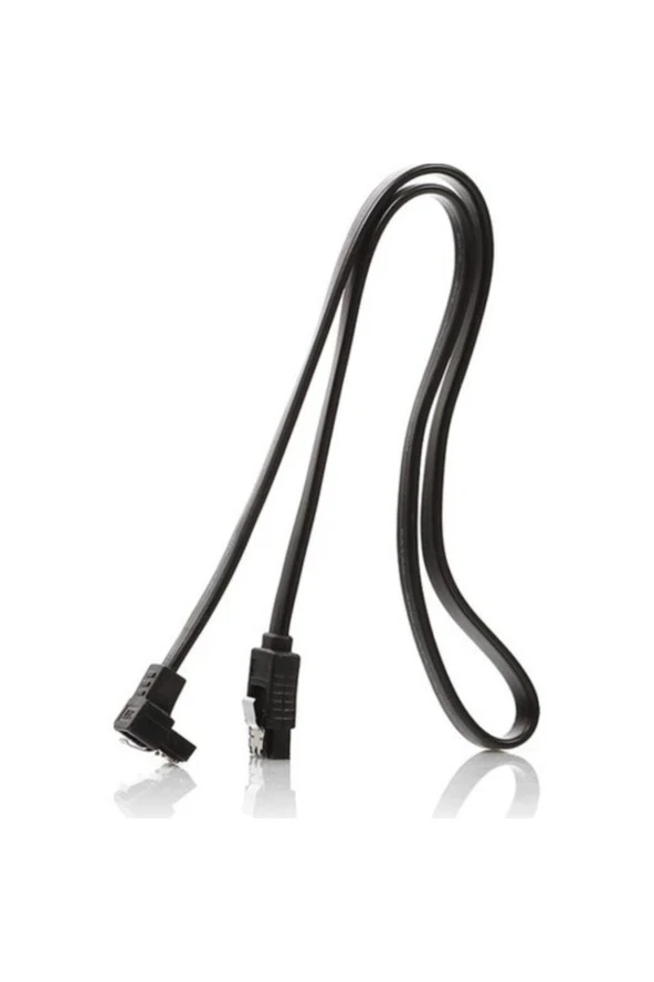 Sata 3 Kablo 90 Derece L Uçlu Sata Data Kablo - Resim 2