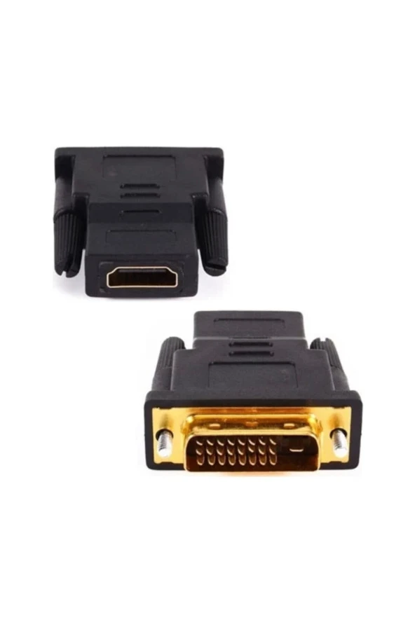 Hdmı Dişi To Dvı 24+1 Erkek Çevirici Aparat Dvı 25 Pin Dvı To Hdmı Dvi Hdmi ürün görseli 1