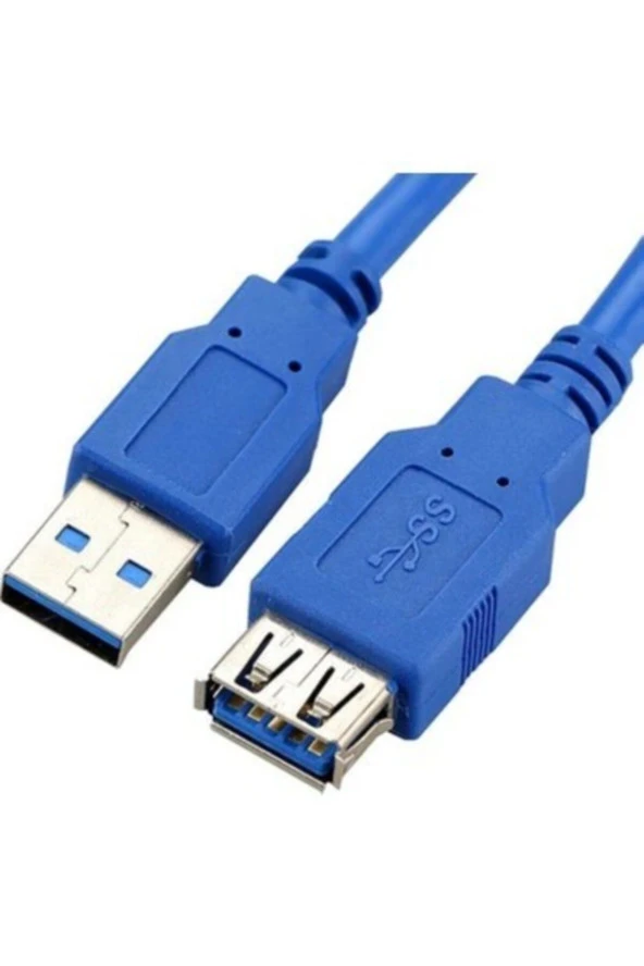 Usb 3.0 Dişi Erkek Uzatma Kablosu 3m Usb Uzatma 3 Metre ürün görseli 1